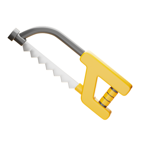 弓のこ  3D Icon