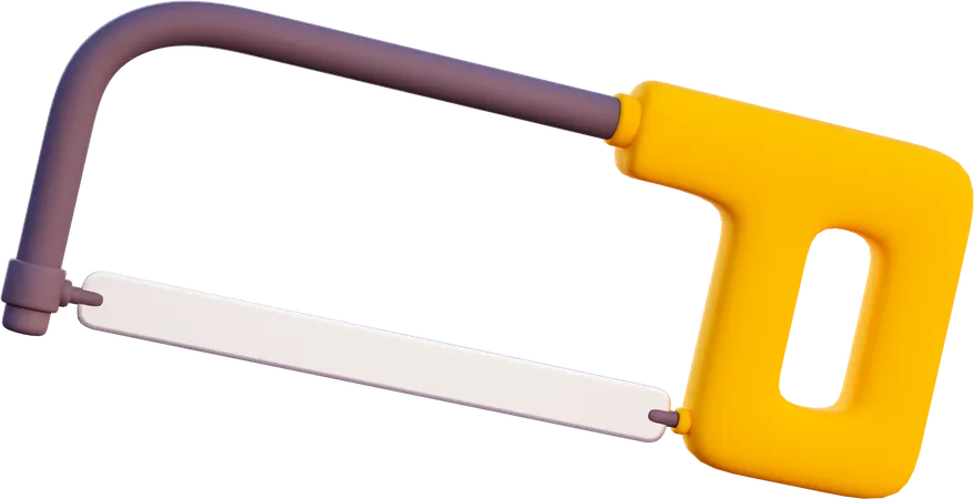 Hacksaw  3D Icon