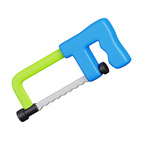 Hacksaw  3D Icon