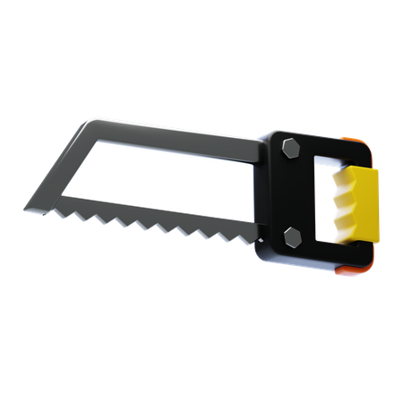 Hacksaw  3D Icon