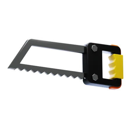 Hacksaw  3D Icon