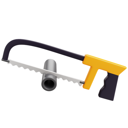 Hacksaw  3D Icon