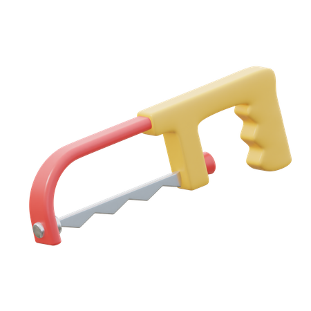 Hacksaw  3D Icon