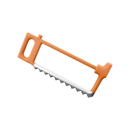 Hacksaw  3D Icon