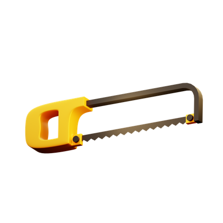 Hacksaw for Metal  3D Icon