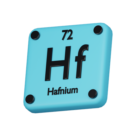 Hafnio  3D Icon