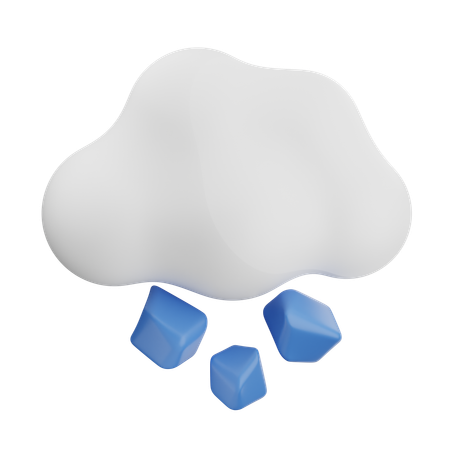 Hagel  3D Icon