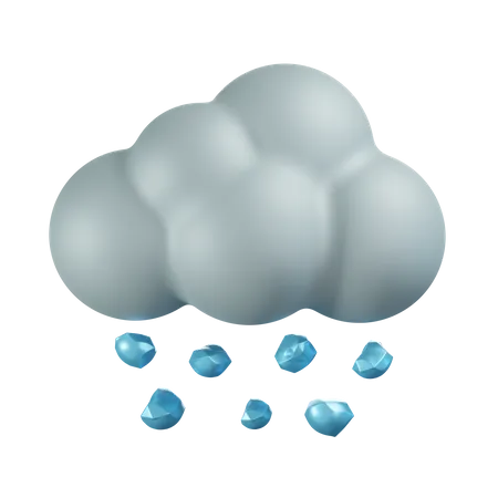 Hagel  3D Icon