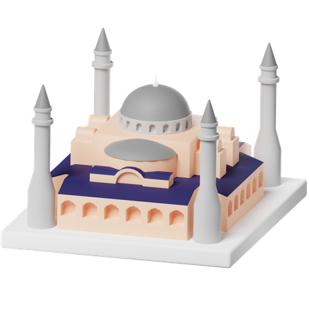 Hagia Sophia 3D Icon