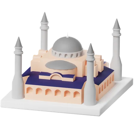 Hagia Sophia 3D Icon