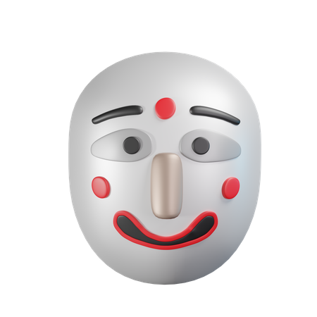 Hahoe Mask  3D Icon