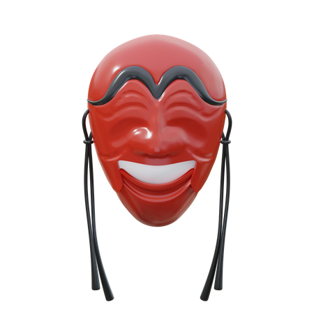 Hahoe Mask  3D Icon
