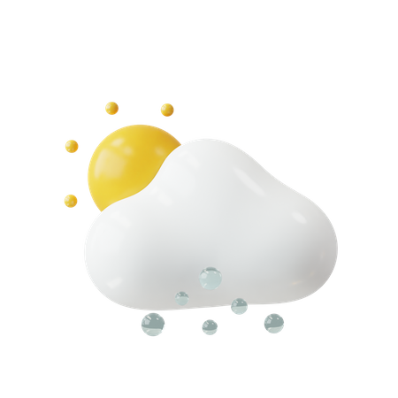 Hailstone  3D Icon