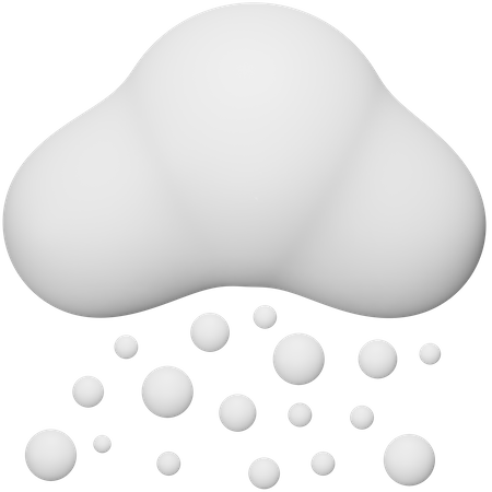 Hailstorm  3D Icon