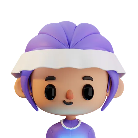 머리카락  3D Icon