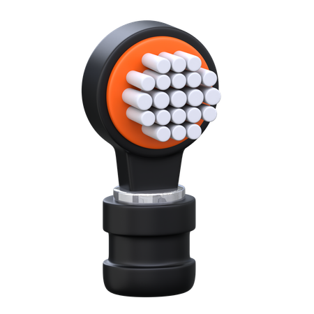 Hair Brush  3D Icon