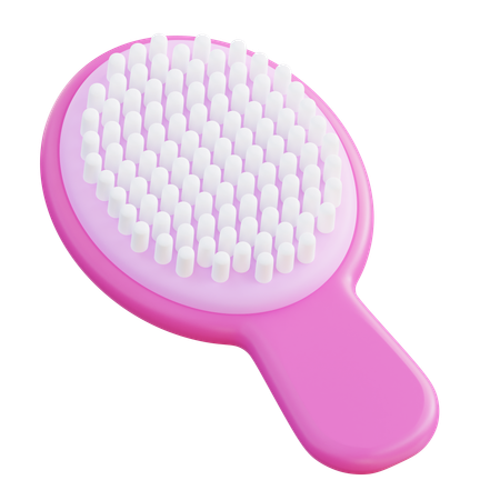 Hair Brush  3D Icon