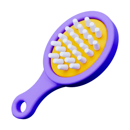 Hair Brush  3D Icon