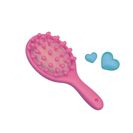 Hair Brush  3D Icon