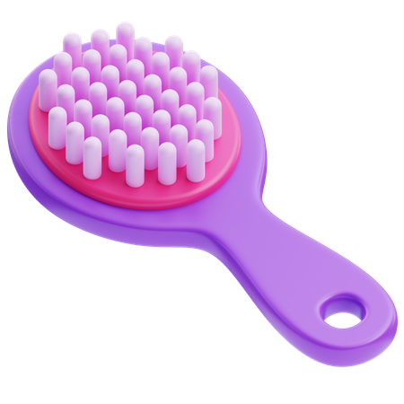 Hair Brush  3D Icon