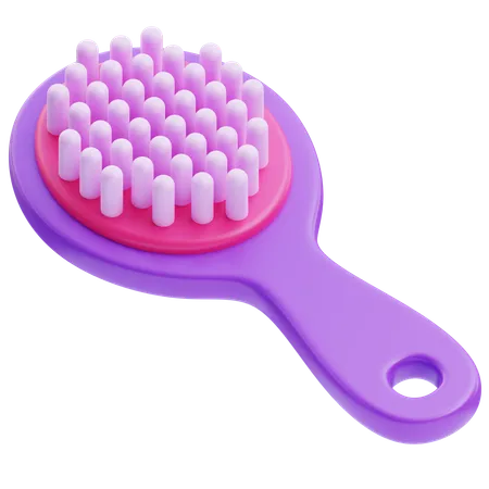 Hair Brush  3D Icon