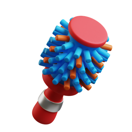 Hair Brush  3D Icon