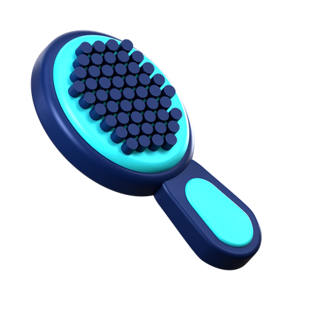 Hair Brush  3D Icon
