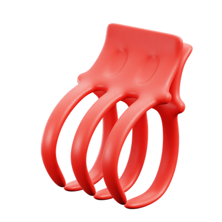 Hair Clamp  3D Icon