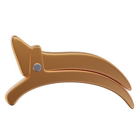 Hair Clip  3D Icon