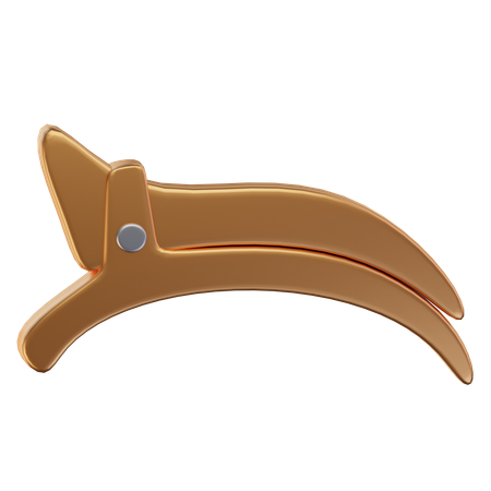 Hair Clip  3D Icon