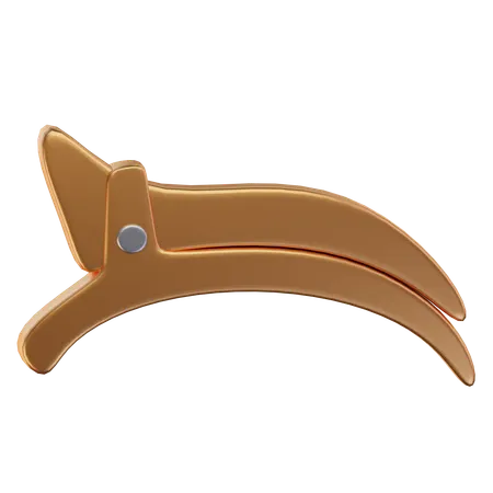 Hair Clip  3D Icon