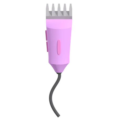Hair Clipper 3D Illustration