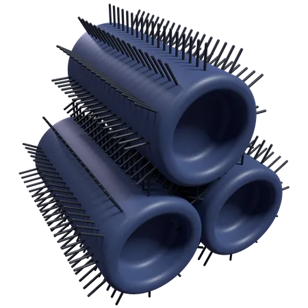 Hair Clips  3D Icon