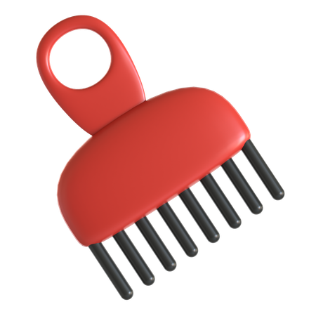 Hair Comb  3D Icon