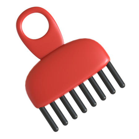 Hair Comb  3D Icon