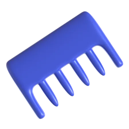 Hair Comb  3D Icon
