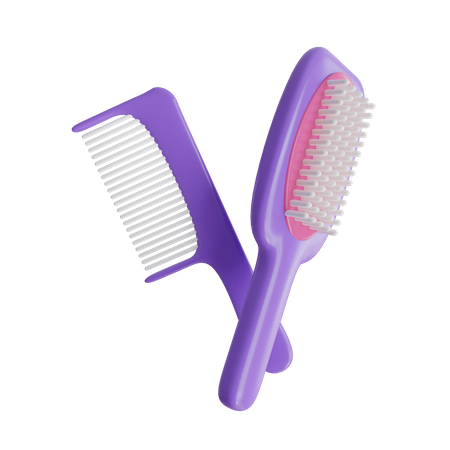 Hair Comb  3D Icon