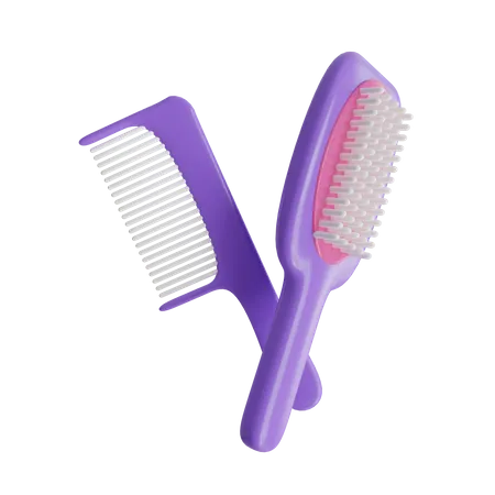 Hair Comb  3D Icon