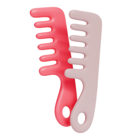 Hair Comb  3D Icon