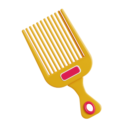 Hair Comb  3D Icon