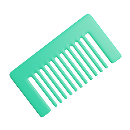 Hair Comb  3D Icon