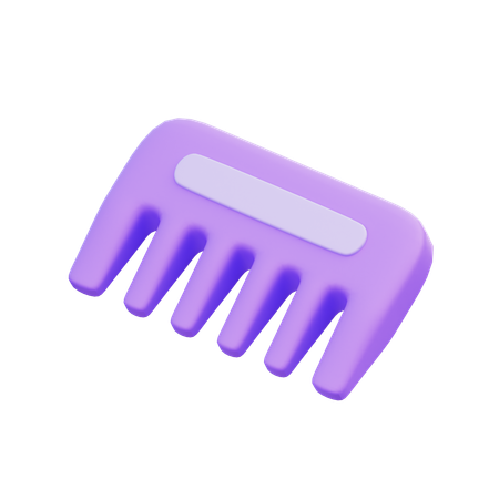 Hair Comb  3D Icon