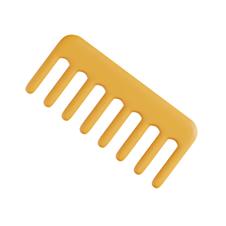 Hair Comb  3D Icon