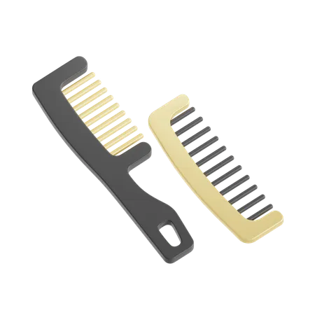 Hair Comb  3D Icon