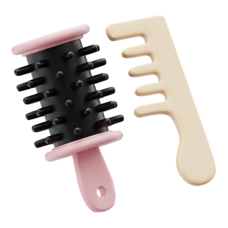 Hair Comb  3D Icon