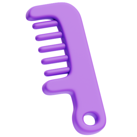 Hair Comb  3D Icon