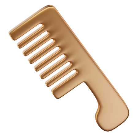 Hair Comb  3D Icon