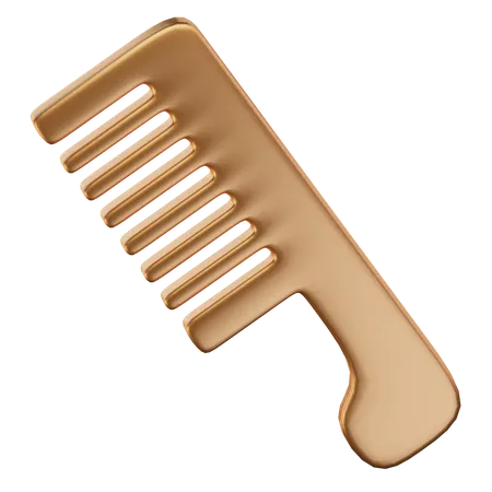 Hair Comb  3D Icon