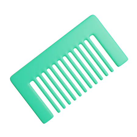 Hair Comb Beauty 3D Icon