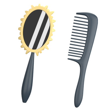 Hair Combs  3D Icon